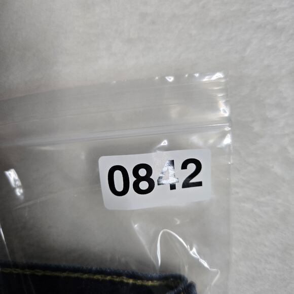 Levi's 505 Jeans Straight Leg Dark Wash denim jeans 34x30 0842 - Picture 11 of 11